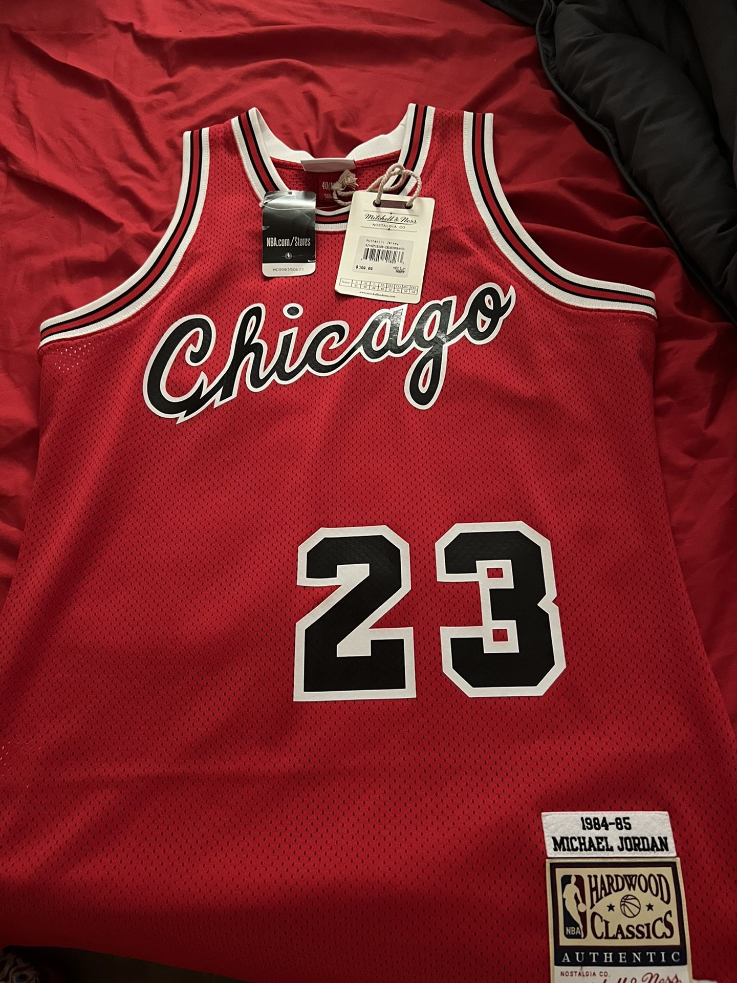 Jordan Authentic Mitchell And Ness Hardwood Classic