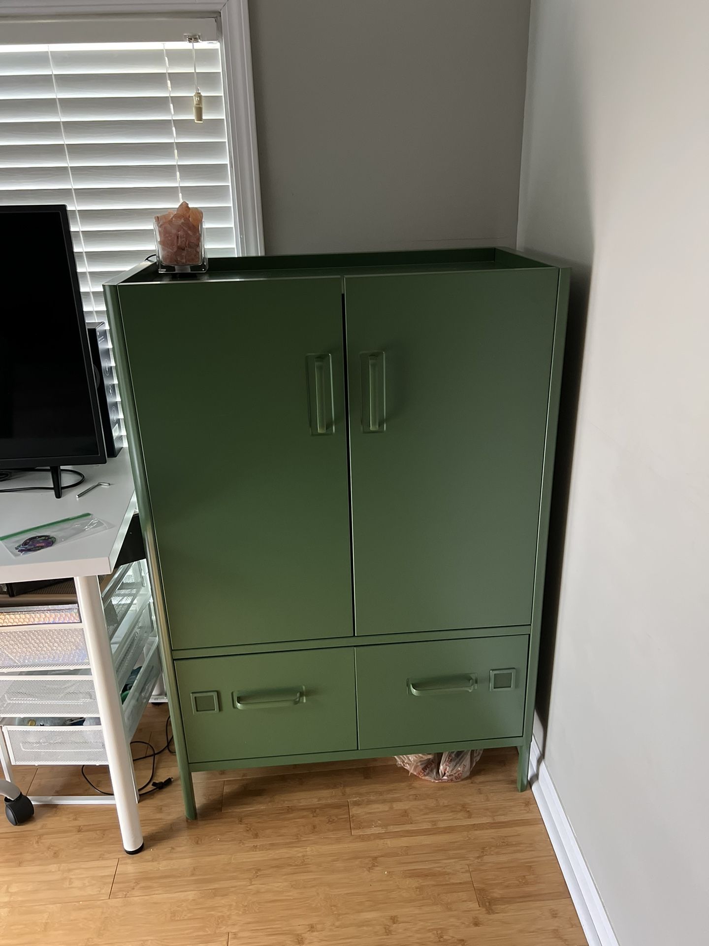 Green IKEA Cabinet