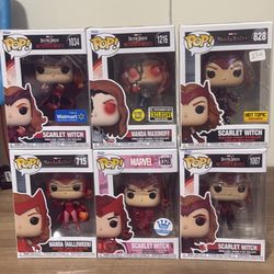 Scarlet Witch Funko Pop Set