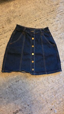 Bleu mini Denim skirt