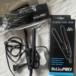BeLiss Pro 1/2 inch Mini Flat Iron