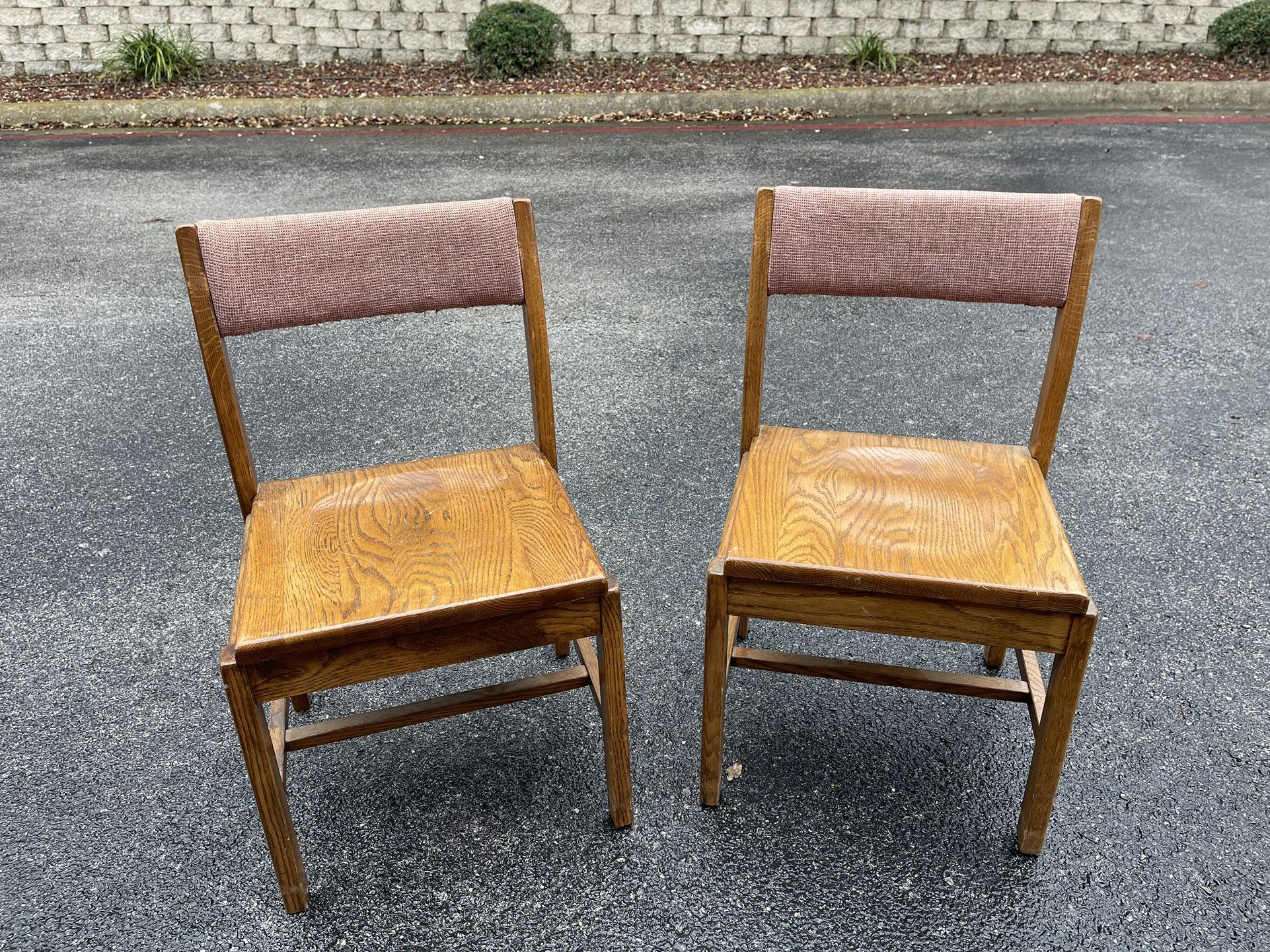 Vintage Boling Wooden Chairs (1990)