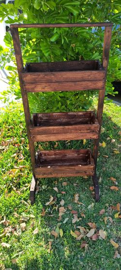 Handmade plants stand serious inquires no bargain already stain