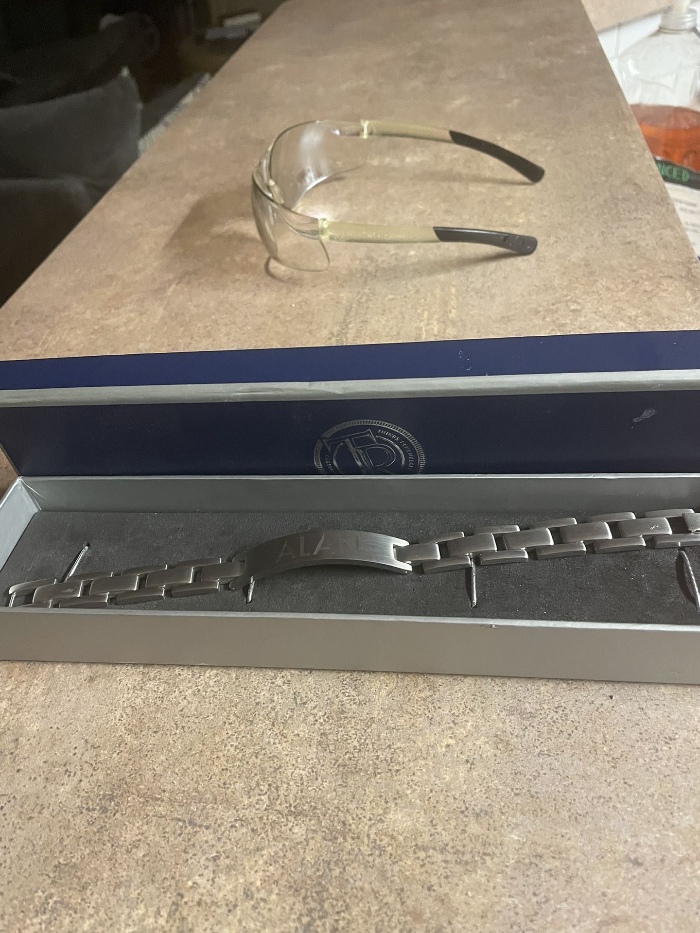 Men Bracelet Engraved