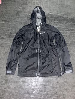 Columbia black hooded zip up jacket