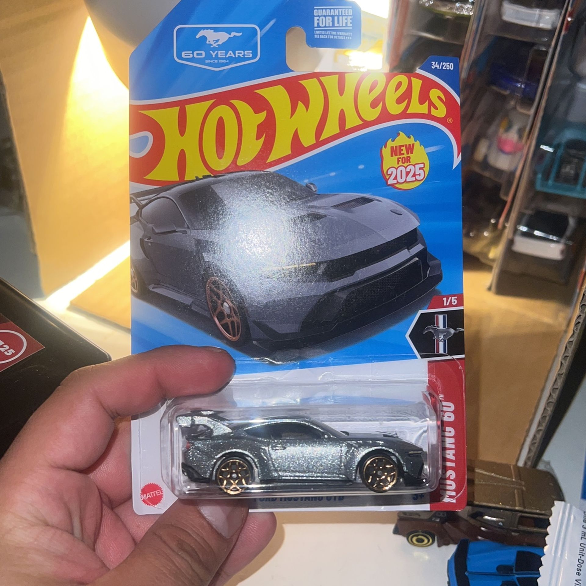 HOT WHEELS FOR MUSTANG GTD NEW B CASE VHTF 