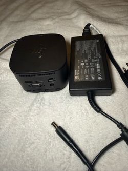HP Thunderbolt Dock with 120W Power Adapter