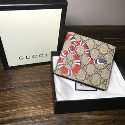 Gucci Brown GG KingSnake Wallet