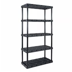 Gracious Living Knect-A-Shelf 72 in. H X 36 in. W X 18 in. D Plastic Shelving Unit