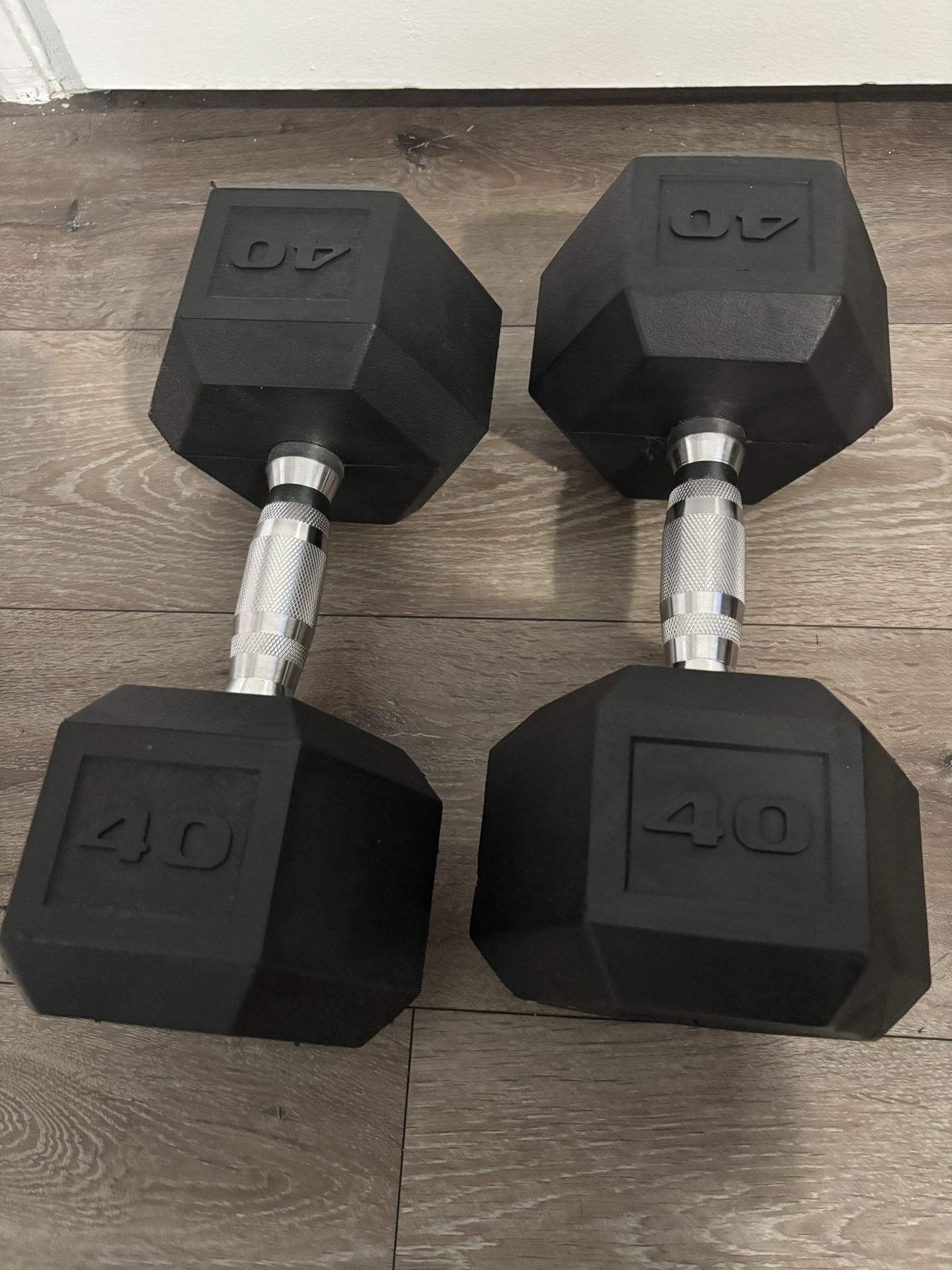 Pair of 40lb Dumbbells 