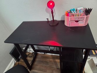Desk and chair