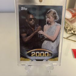 2011 Topps American Pie Taylor Swift Kanye West 2000s Card