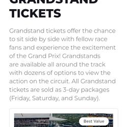 MIAMI GRAND PRIX TICKETS 