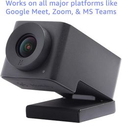 Huddly IQ 4K Wide Angle Conference Webcam with AI Functionality