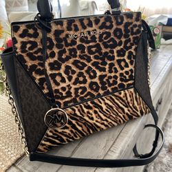 Leopard Michael Kors Bag