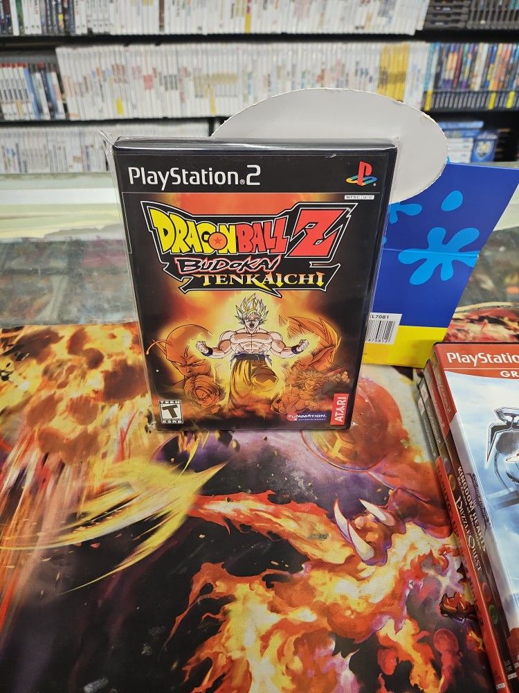 Dragon Ball Z: Budokai Tenkaichi (Sony PlayStation 2, 2005) CIB