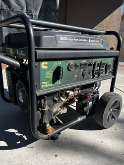 Dual Fuel Generator | Onan P9500 | 244 Hrs