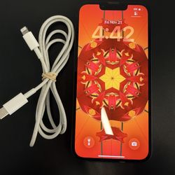 IPhone 13  128  GB,  Pristine Like New!! Condition!.  100% Battery UNLOCKED use any carrier.  Hablo Espanol.    