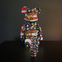 KEITH HARING BEARBRICK 100%  And 400%