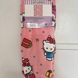 Hello Kitty Christmas Baby Blanket