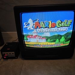 Vintage 1995 GE 19 Inch CRT TV 19TVR01 VHS Combo No Remote **READ**
