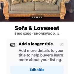 Sofa & Loveseat