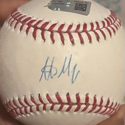 Alex Meyer Autographed Baseball