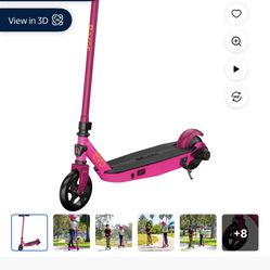 Electric Scooter Pink Kids Size 
