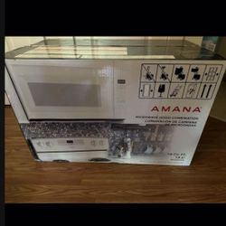 AMANA MICROWAVE IS BIG