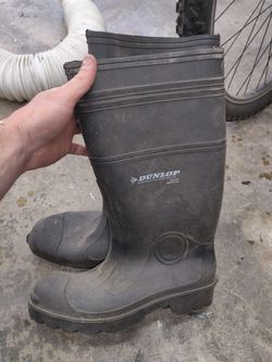 Dunlop rubber boots