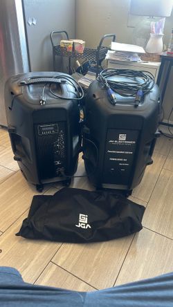 PA Speakers (powered) $220
