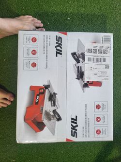 SKIL 7" TILE SAW WITH 2 BLADES NEW IN BOX