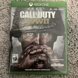 Call Of Duty WWII World War 2 Xbox One