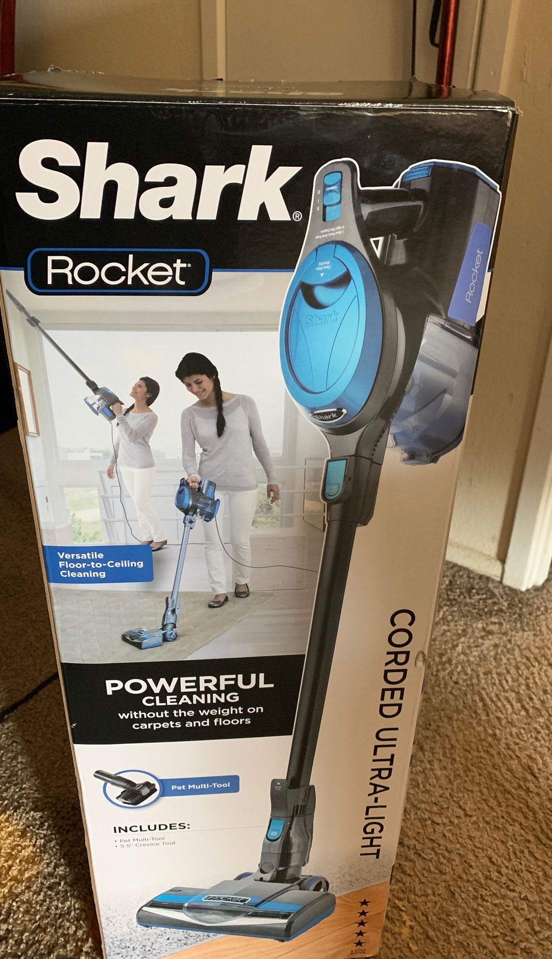 BRAND NEW SHARK ROCKET VACUUM