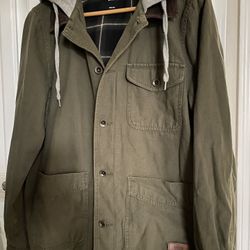 Vans Hooded Jacket Size M