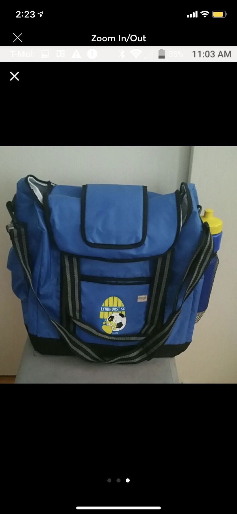 Sports Or Picnic Cooler Bag, For Summer, Brand New