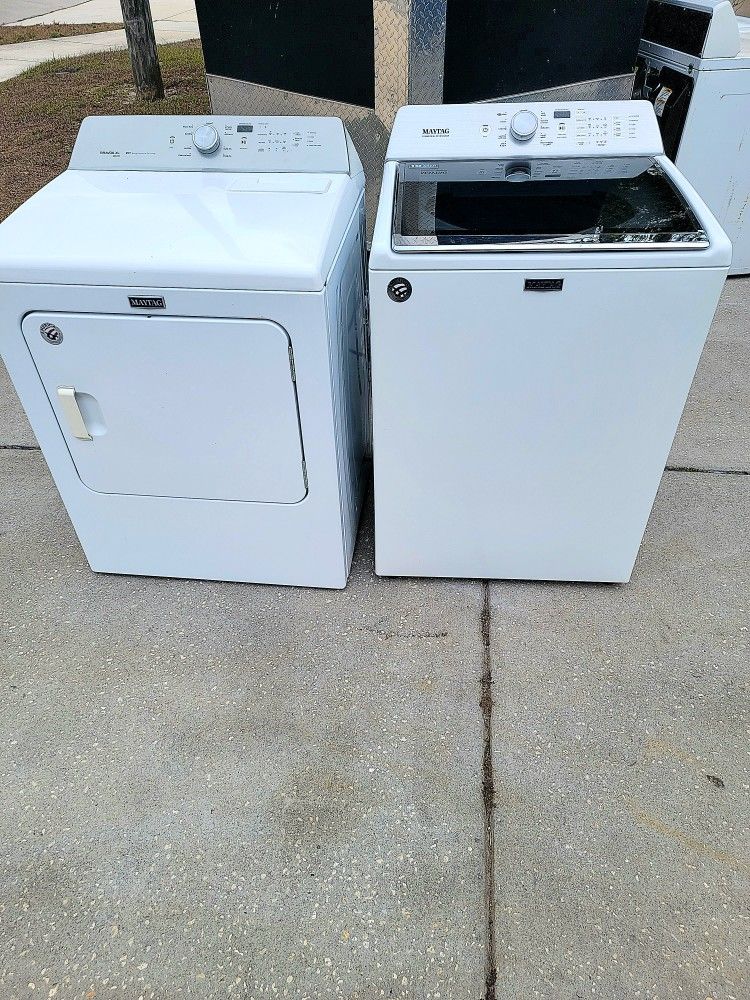 Free Delivery! Large Maytag Washer And Dryer 