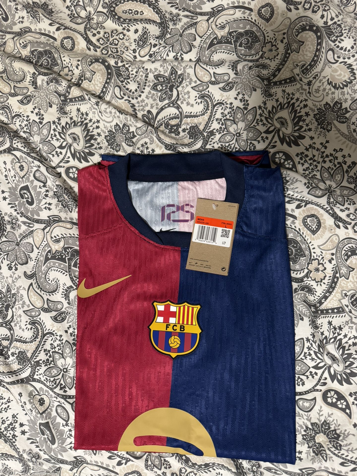 Bercelona Home Jersey Player Edition 24/25