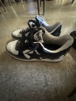 BAPE STA SHOE BLACK 9.5 MEN