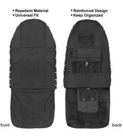 Trunk Seat Cover Black Waterproof