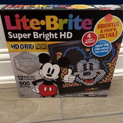New Disney Mickey Mouse Lite Brite Super Bright HD 