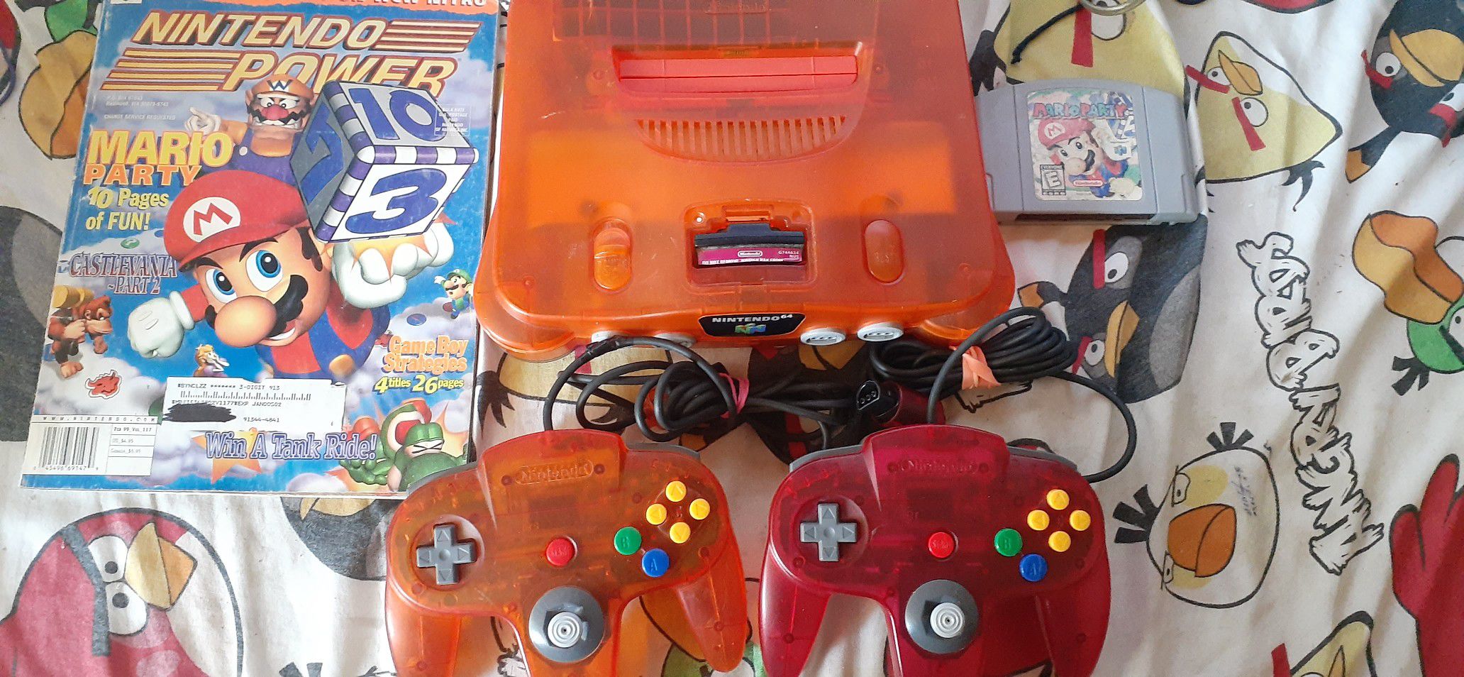 Nintendo 64 orange