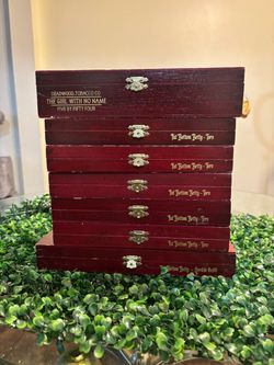 Deadwood Tobacco Co. The Girl With No Name Cigar Box