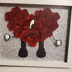 BAD BUNNY SHADOWBOX 8x10