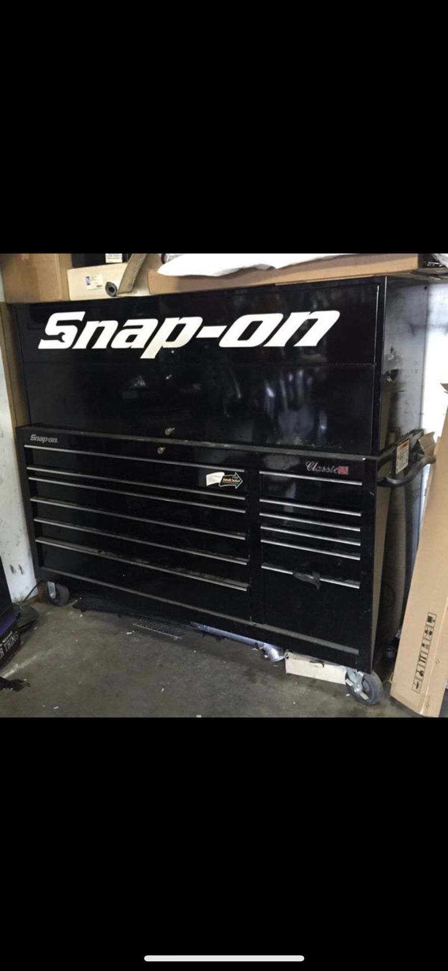 I have a snap on tool box classic 96