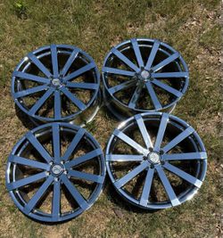 Velocity 22 chrome rims