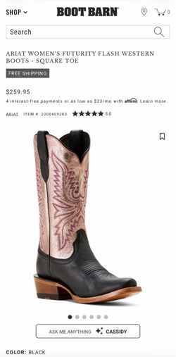 Ariat women’s western boots