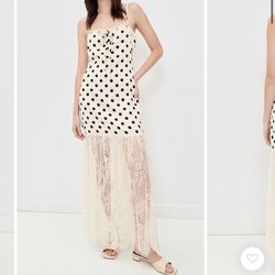 Polka Dot Maxi Dress 