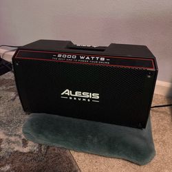 Alesis 2000 watt strike amp 8
