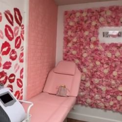 Pink Esthetician Bed 